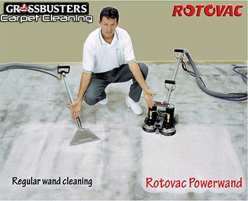 Grossbusters Carpet Cleaning Rotovac Comparison